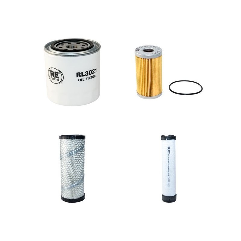 Filter Kit for Kubota L 3130 DT with Kubota D1503-MA-E-GST Engine Air, Oil, Fuel Filters