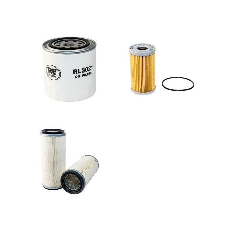 Filter Kit for Kubota L3300, L3600, L4200 Air, Oil, Fuel Filters Single Air