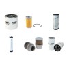 Filter Kit for Kubota L 4100 HST with Kubota V2203EU17 Engine YR 2012-