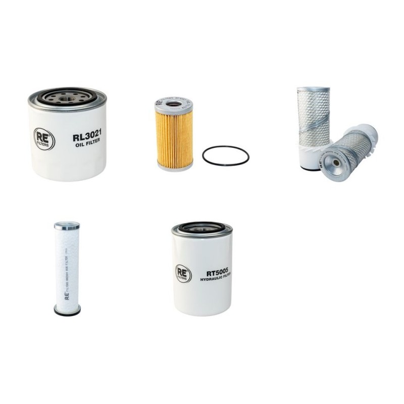 KUBOTA L 4150 DT-N Filter Service Kit w/Kubota F2302-Di Eng.