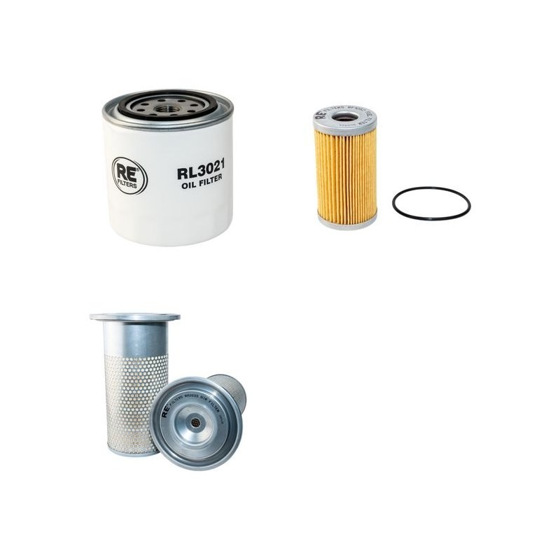 KUBOTA L 4350 DT Filter Service Kit Air Oil Fuel Filters w/Kubota V2203-DI Eng.