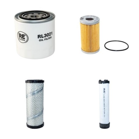 Filter Kit for Kubota L 4630 HSTC Air Oil Fuel Filters with Kubota V2203-MB-E-GST Engine