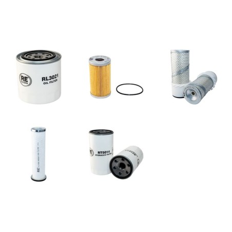 KUBOTA L 5450 DT Filter Service Kit w/Kubota F2803-Di Eng. SN -60314