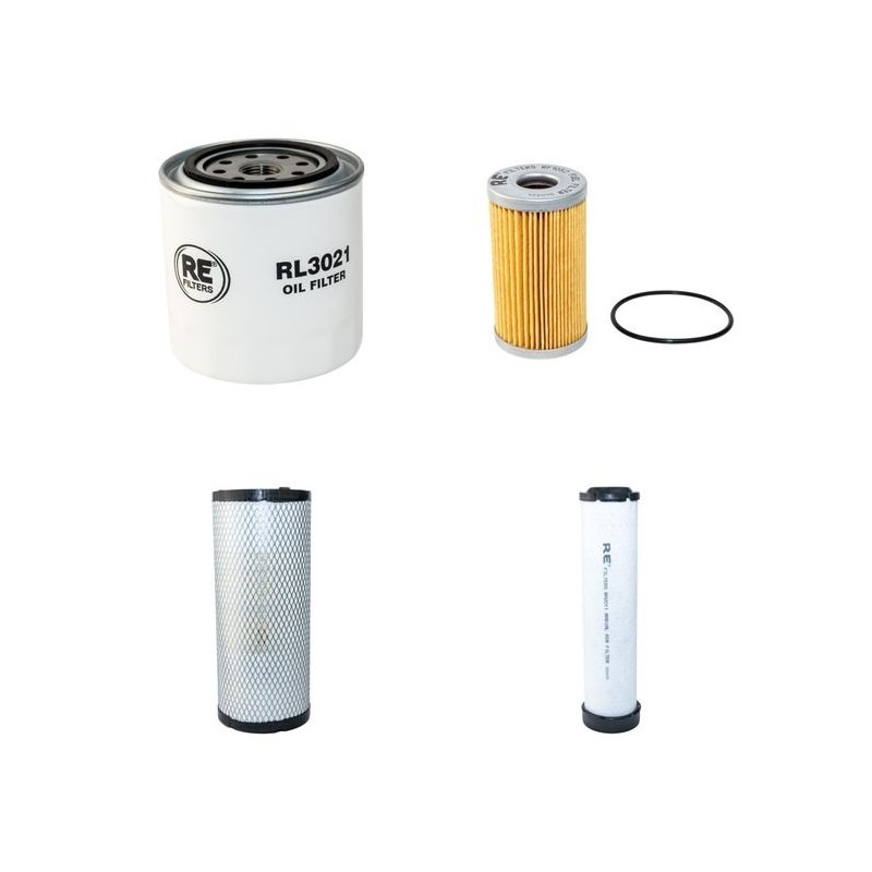 Filter Kit for Kubota L 5740 Air Oil Fuel Filters with Kubota V2403-M-TE2 Engine