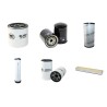 Kubota M105SHC Filter Service Kit