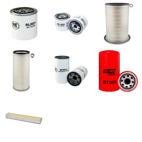 Filter Kit for Kubota M 110 DT with Kubota F2803-A Engine