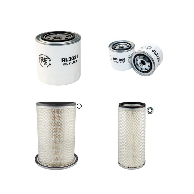 Filter Kit for Kubota M110DTC, M110FC - Air, Oil, Fuel Filters