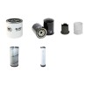 Filter Kit for Kubota M 110 G x with Kubota Engine 2011- HP 110 CH