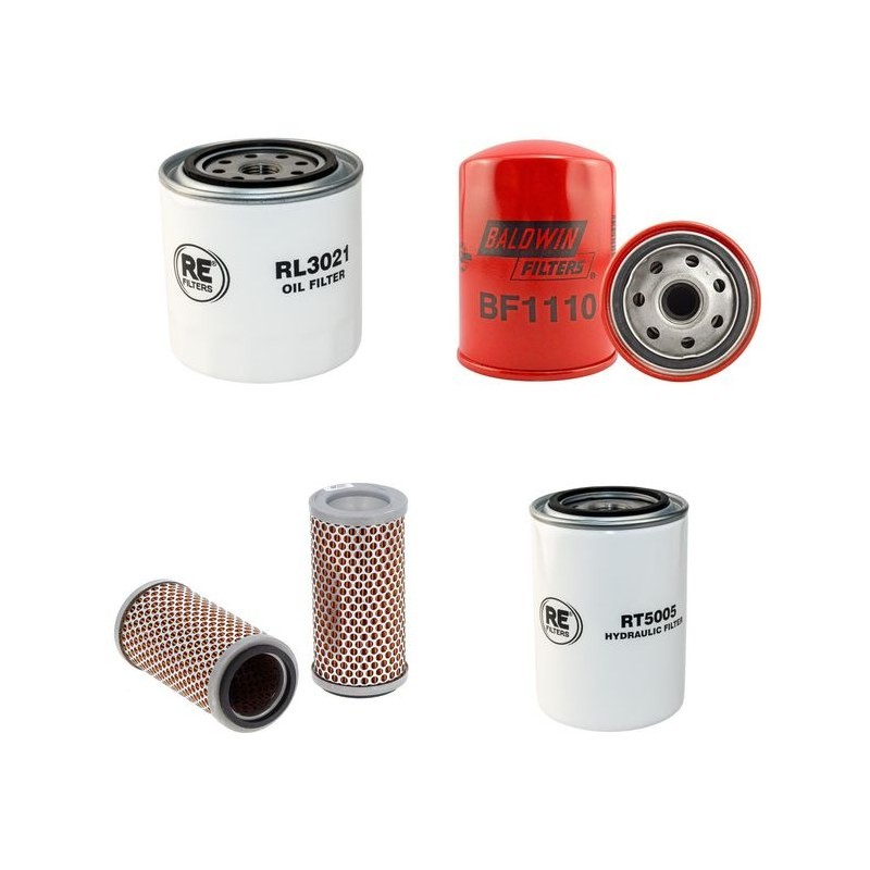 Filter Kit for Kubota M 4950 with Kubota S2800-A Engine