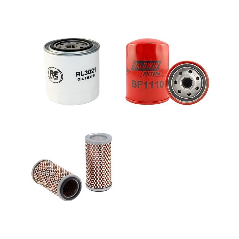 Filter Kit for Kubota M 4950 with Kubota S2800-A Engine