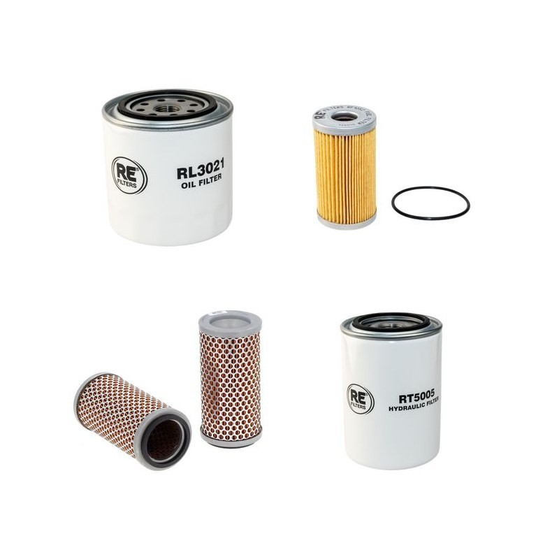 Filter Kit for Kubota M 4950 DT with Kubota S2800-A Engine