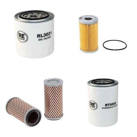 Filter Kit for Kubota M 4950 DT with Kubota S2800-A Engine