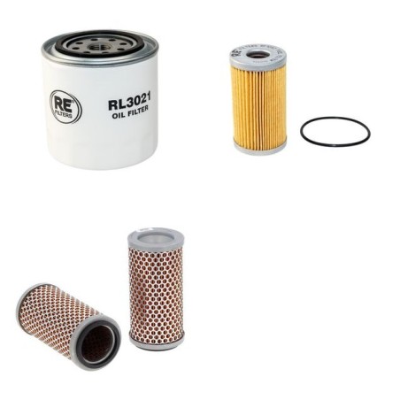 KUBOTA M 4950 DT Filter Service Kit w/Kubota S2800-A Eng.