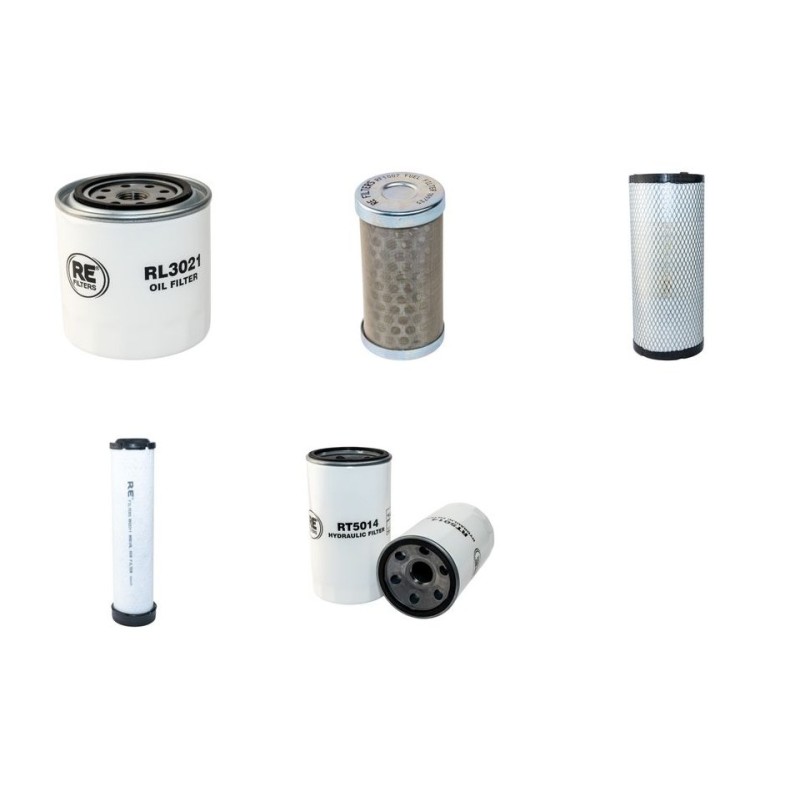 Filter Kit for Kubota M 5040 with Kubota V3007-Di-E2-Ss Engine