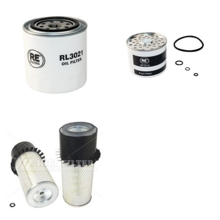 Filter Kit for Kubota M 5500 DT with Kubota D3000-A Engine
