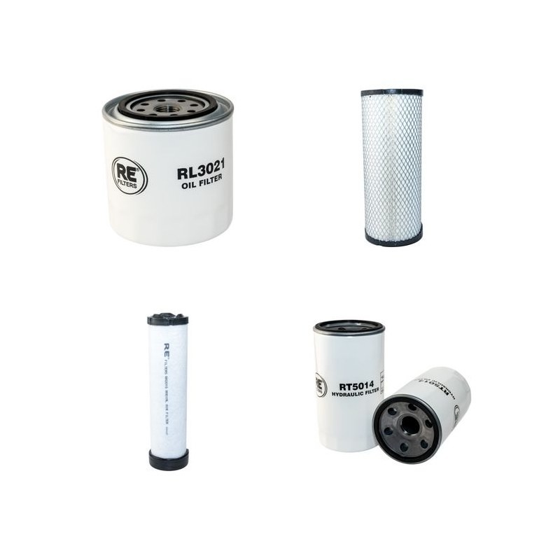 KUBOTA M 5700 HD-F Filter Service Kit w/Kubota F2803 Eng.