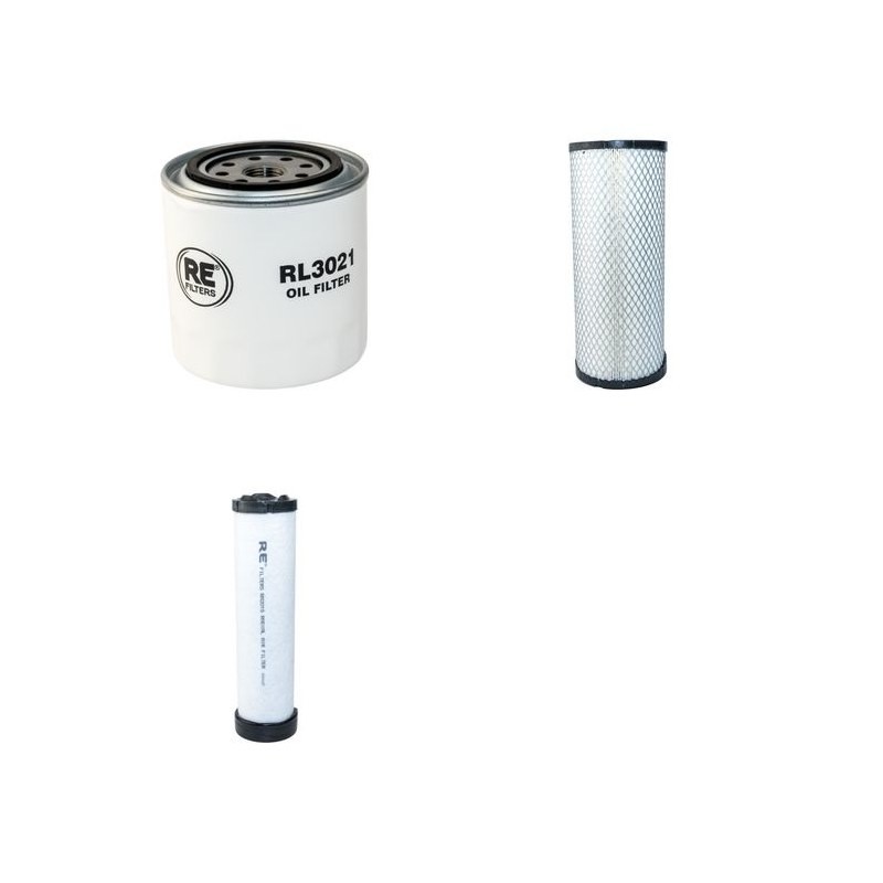 Filter Kit for Kubota M 5700 HD-F with Kubota F2803 Engine