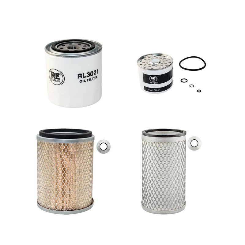 Filter Kit for Kubota M 6030 DTN Air Oil Fuel Filters with Kubota D3200-2A Engine
