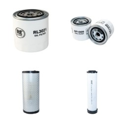 KUBOTA M 6040 DTN Filter Service Kit Air Oil Fuel Filters w/Kubota  Eng.