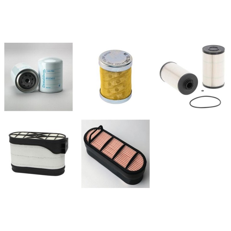 KUBOTA M 7-151 PREMIUM KVT Filter Service Kit Air Oil Fuel Filters w/Kubota  Eng.   YR  2015  M14