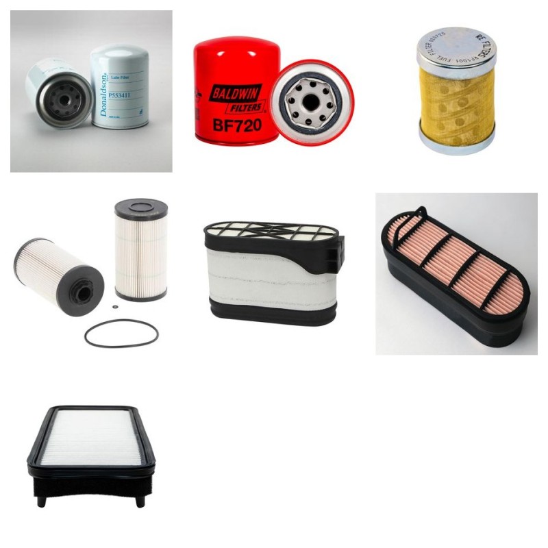 Filter Kit for Kubota M 7-171 with Kubota Engine YR 2015