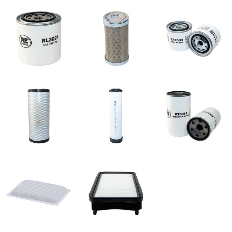 KUBOTA M 7040 Filter Service Kit w/Kubota V3307 Eng.