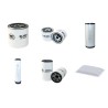Filter Kit for Kubota M 7040 DTN with Kubota Engine