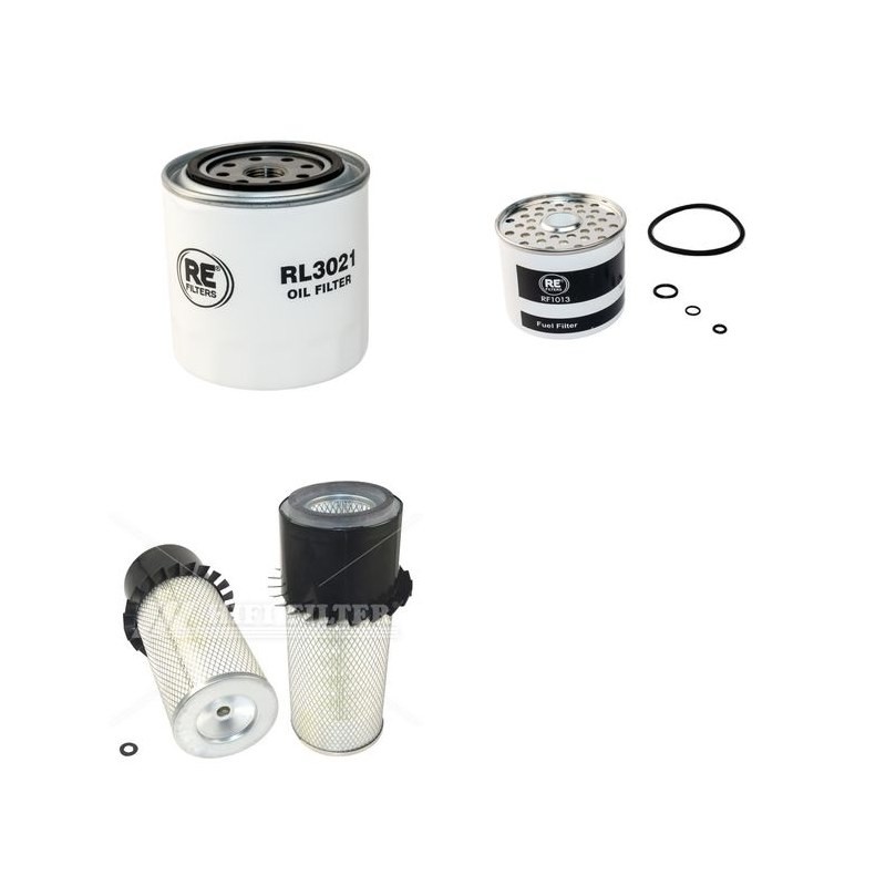 Filter Kit for Kubota M 7500 DT-ACL with Kubota V4000 Engine