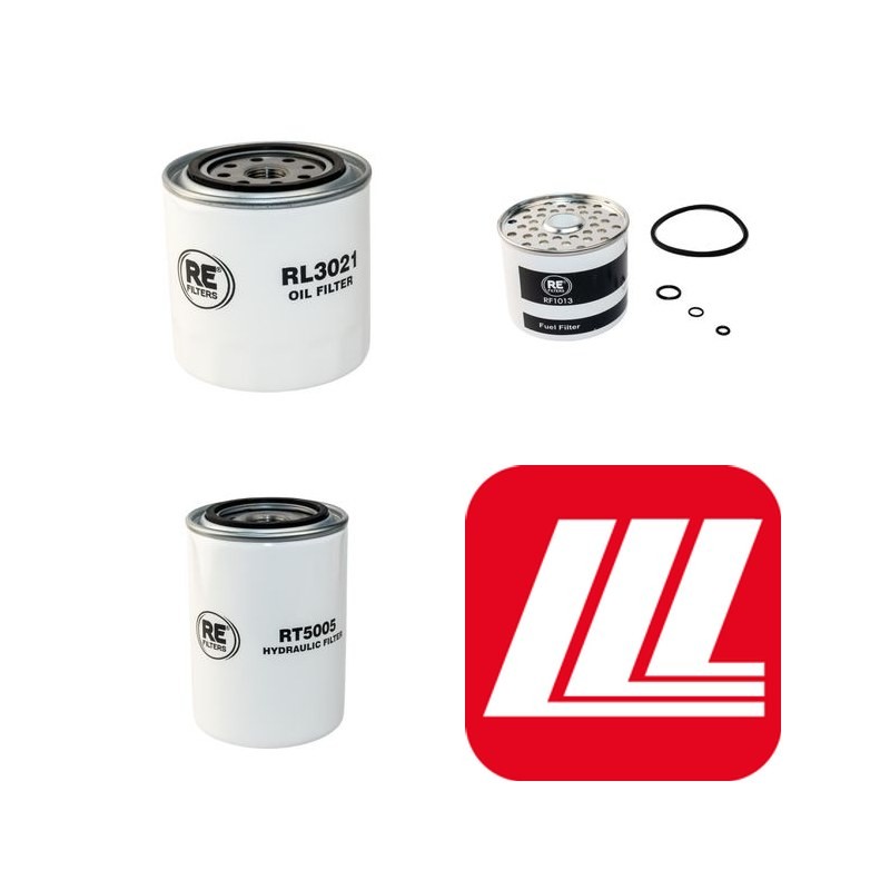 Filter Kit for Kubota M 8030 with Kubota V4300-1A Engine SN -20000