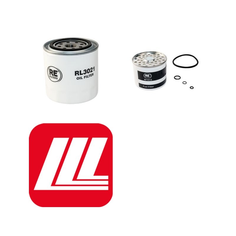 Filter Kit for Kubota M 8030 with Kubota V4300-1A Engine SN 20001-