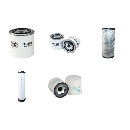 KUBOTA M 8200 SDNBC Filter Service Kit w/Kubota V3300 Eng.
