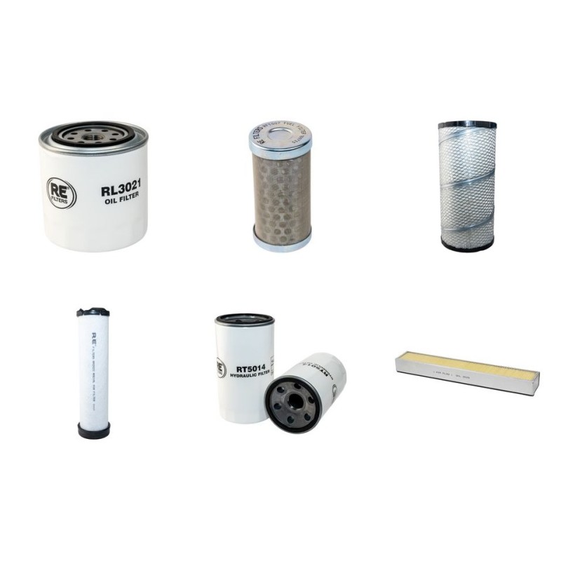 Filter Kit for Kubota M 8540 DTN with Kubota Engine