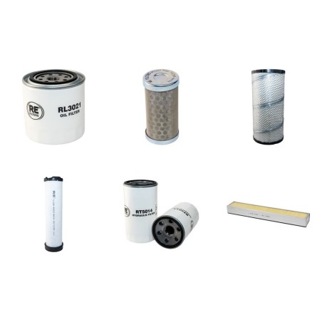 Filter Kit for Kubota M 8540 DTN with Kubota Engine
