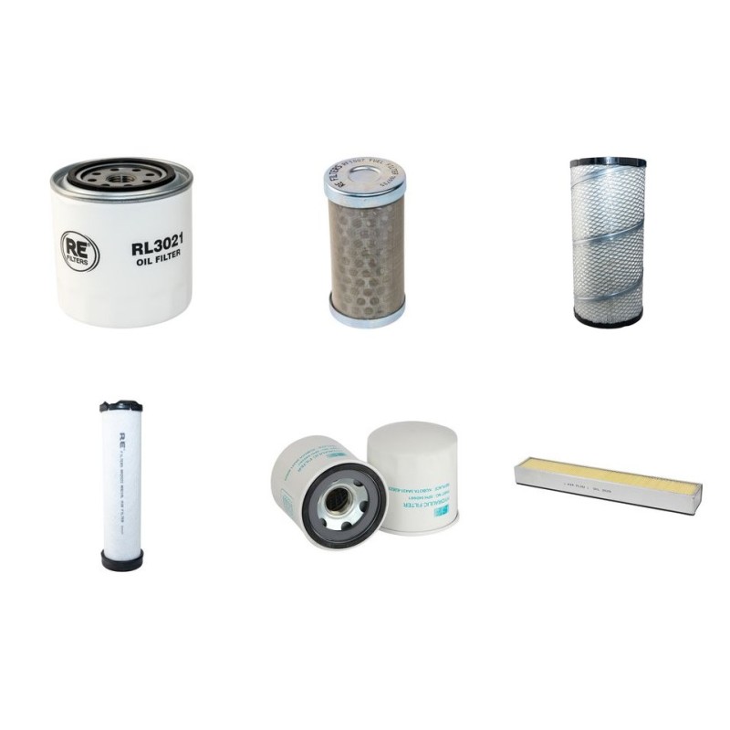 Filter Kit for Kubota M 8540 DTNQ with Kubota Engine YR 2012 M9