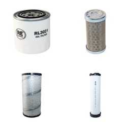 KUBOTA M 8540 DTNQ Filter Service Kit Air Oil Fuel Filters w/Kubota  Eng.   YR  2012  M9