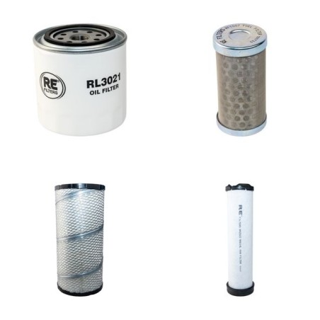 KUBOTA M 8540 DTNQ Filter Service Kit Air Oil Fuel Filters w/Kubota  Eng.   YR  2012  M9