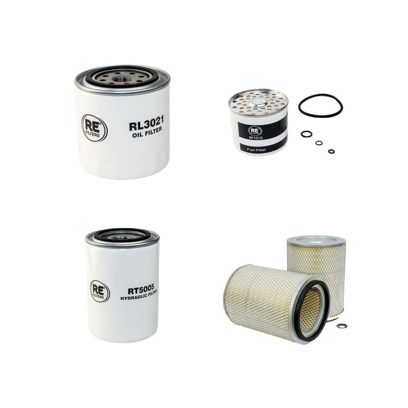 Filter Kit for Kubota M 8950 S with Kubota V4300 Engine