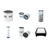 Filter Kit for Kubota M 9540 DTH with Kubota Engine