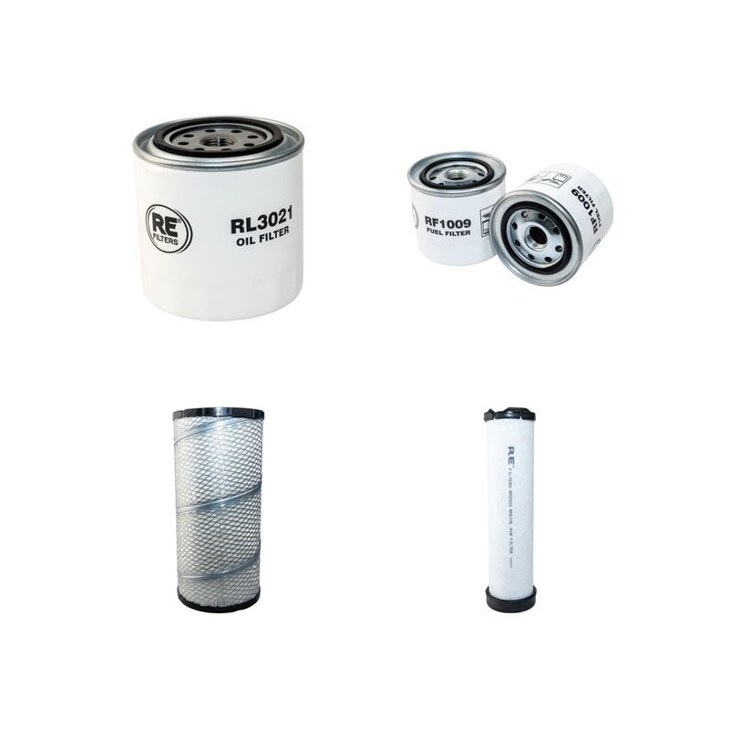 Filter Kit for Kubota M 9540 DTH Air Oil Fuel Filters with Kubota Engine