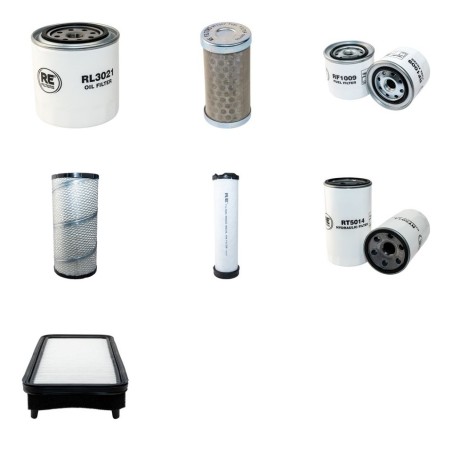 KUBOTA M 9540 DTHQ Filter Service Kit w/Kubota V3800Di-Te2-Qz Eng.