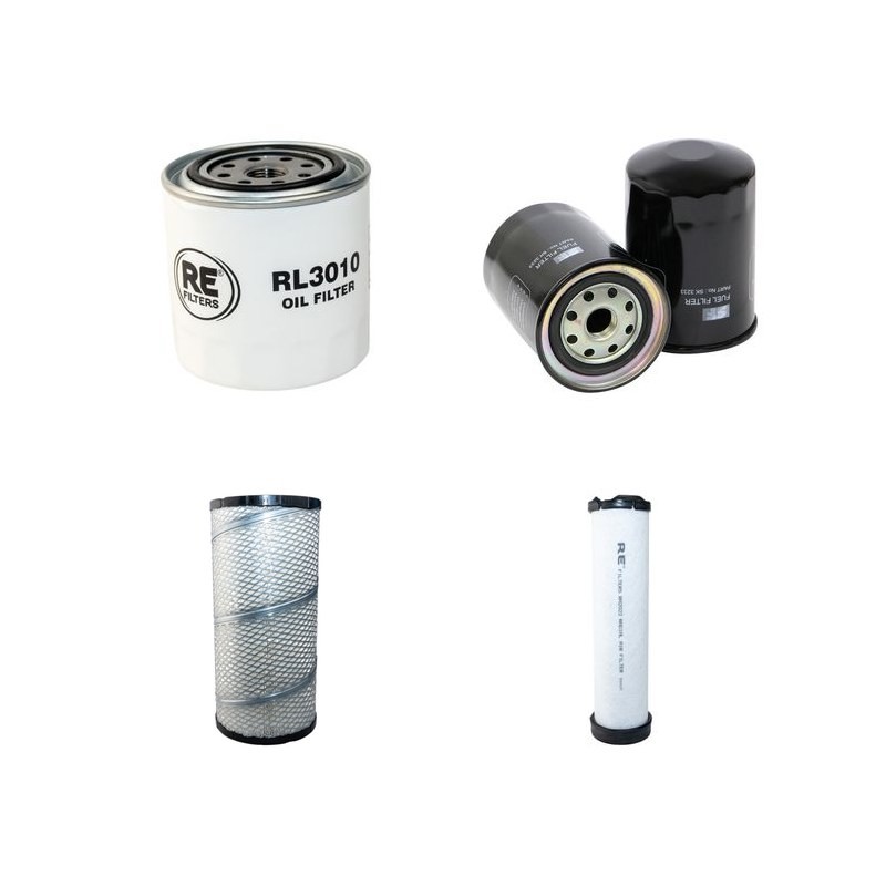 KUBOTA M 9960 DTHQ Filter Service Kit Air Oil Fuel Filters w/Kubota  Eng.   YR  2012- 100 CH
