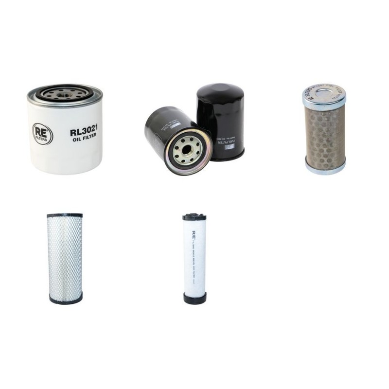 KUBOTA ME 5700 DTH Filter Service Kit Air Oil Fuel Filters w/Kubota  Eng.