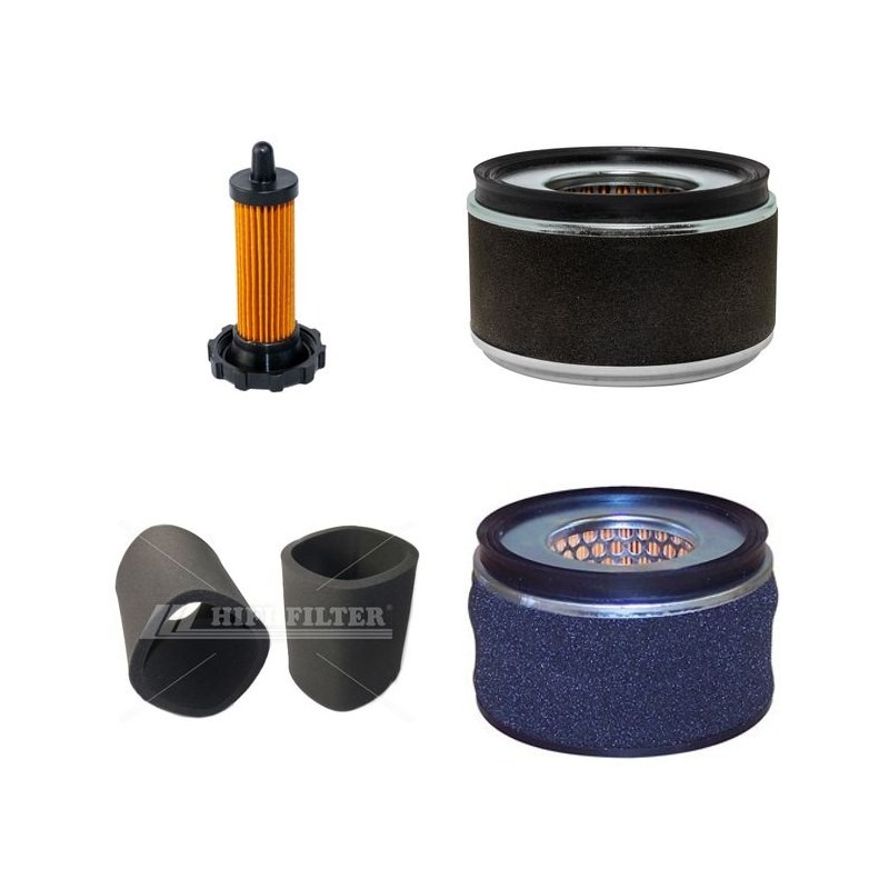 KUBOTA OC 95 E Filter Service Kit w/1 CYL 416CMC Eng.     9.5 CH
