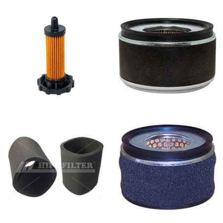 KUBOTA OC 95 E Filter Service Kit w/1 CYL 416CMC Eng.     9.5 CH