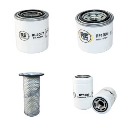 Kubota RG30 Filter Service Kit with Kubota V1505-K Engine