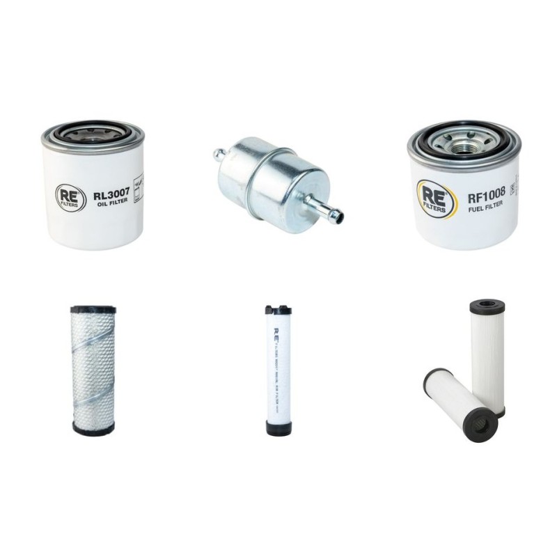 Filter Kit for Kubota RT 140 with Kubota D1105 Engine 2014-