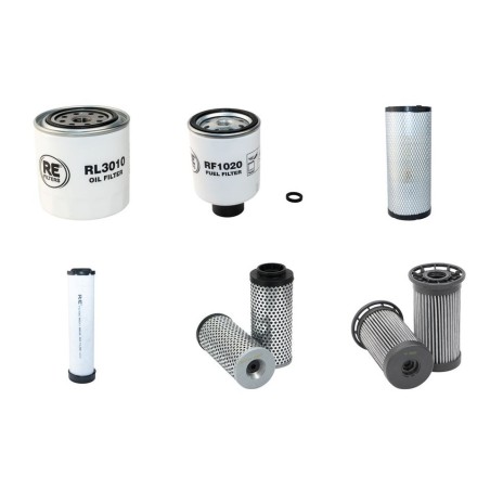 Filter Kit for Kubota S 550 with Kubota V2607DITE03 Engine YR 2013-