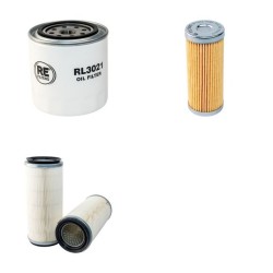 KUBOTA STV32 Filter Service Kit Air Oil Fuel Filters