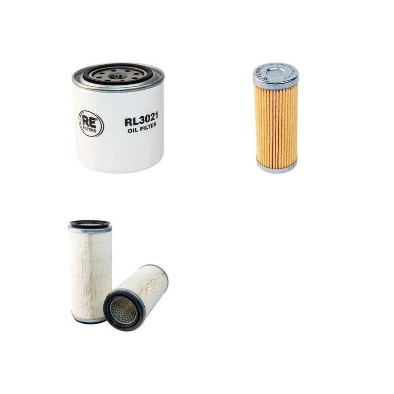KUBOTA STV 32 Filter Service Kit Air Oil Fuel Filters w/Kubota D1503 Eng. SN  Sin Air