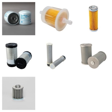 Filter Kit for Kubota U 10 Alpha with Kubota Engine
